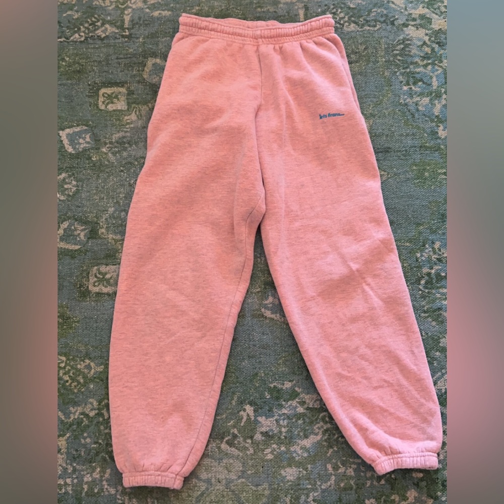 urban outfitters pink iets frans sweatpants size small
